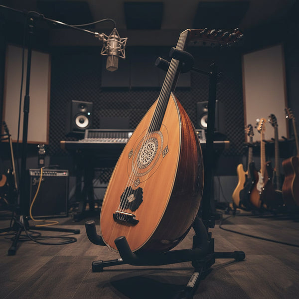 Zaza percussion - Portable Foldable Aluminum Oud Stand - Darbukaplanet