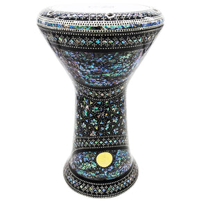 The Celaeno NG 2.0 Sombaty Gawharet El Fan 18.5" Darbuka With Real Blue Mother of Pearl