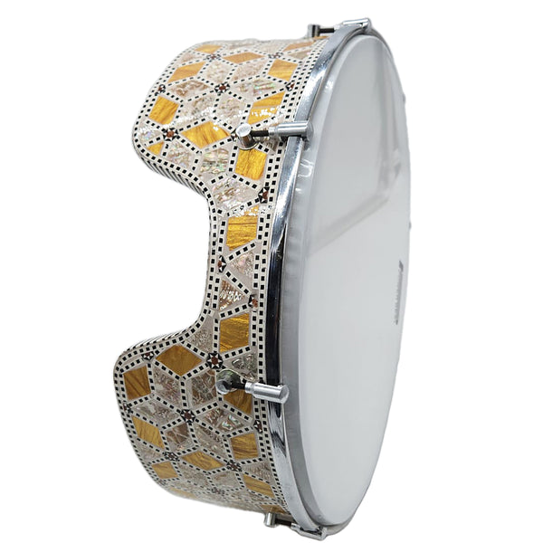 Gawharet El Fan ダラブッカ The 16'' Gawharet El Fan Professional Mother Of Pearl Dof With