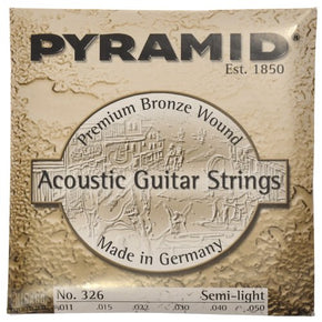 Pyramid 326 Acoustic  Guitar string Premium Phosphor Bronze Semi-Light 11-50