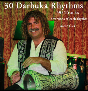 Darbuka Rhythm Reference- 30 Darbuka Rhythms by Frank Lazzaro - USB Flash Drive