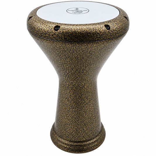 17.75" Gold Metal Gawharet El Fan Darbuka Doumbek