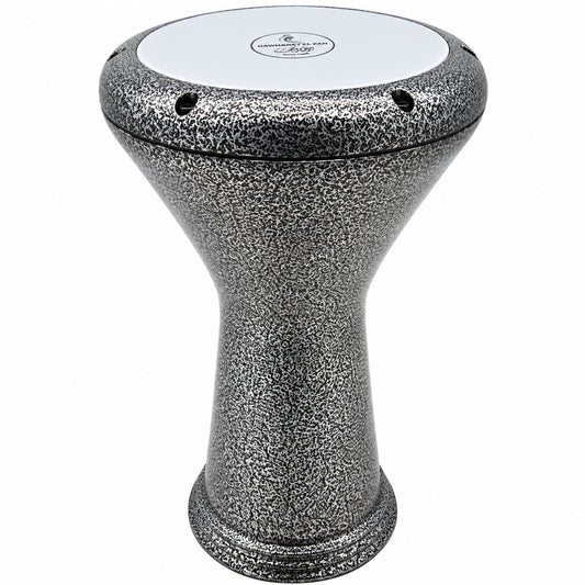 17.75" Black Metal Gawharet El Fan Darbuka Doumbek