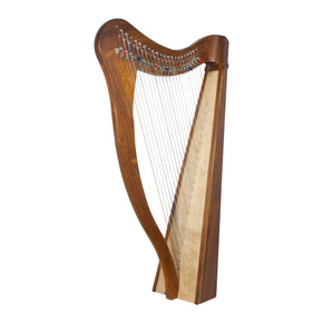 Roosebeck Heather 22-String Celtic Harp with Chelby Levers – Sheesham
