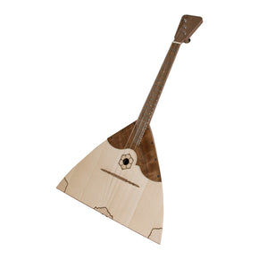 Roosebeck Deluxe Prima Balalaika Walnut Stave Body
