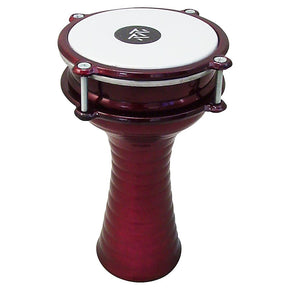 Zaza Percussion  - 10'' (length) Kids Red Aluminum Darbuka - Blemish