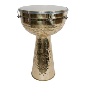 Brass Doumbek with Synthetic Head 12-by-20-Inch