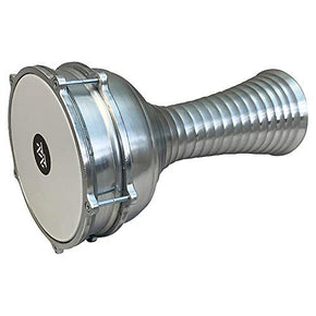 The Zaza Percussion- 16'' Silver Aluminum Darbuka Doumbek - Blemish
