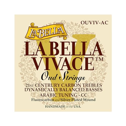 La Bella OUVIV-AC La Bella Vivace Oud Strings Arabic CC Tuning 24-43