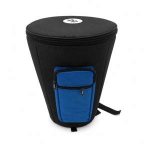 Zaza Percussion Djembe Drum Bag – Padded African Drum Carry Case with Backpack Straps