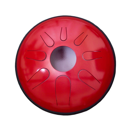 Idiopan Domina 12-Inch Tunable Steel Tongue Drum - Cherry Red