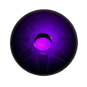 Idiopan Dominus 14-Inch Tunable Steel Tongue Drum - Royal Purple