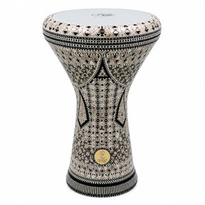 Gawharet El Fan 20" Mother of Pearl Dohola – Professional Egyptian Bass Darbuka (DOH-2)