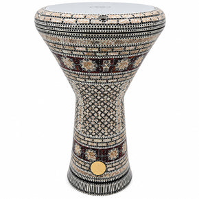 Gawharet El Fan 20" Mother of Pearl Dohola – Professional Egyptian Bass Darbuka (DOH-4)