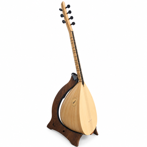 Handcrafted Turkish Short Neck Baglama Saz- Mulberry-VYE-SW