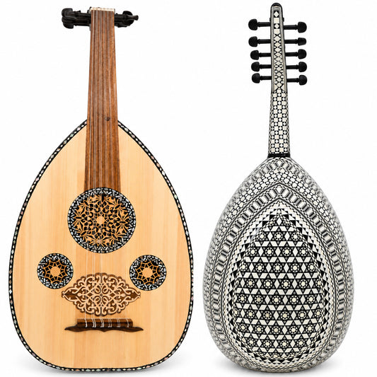 Gawharet El Fan Mother Of Pearl Egyptian Oud -GOU-42