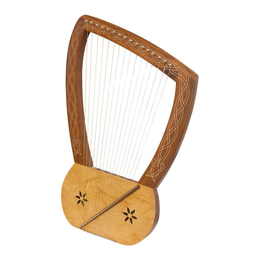Roosebeck 16-String Lyre Harp – Sheesham with Gig Bag