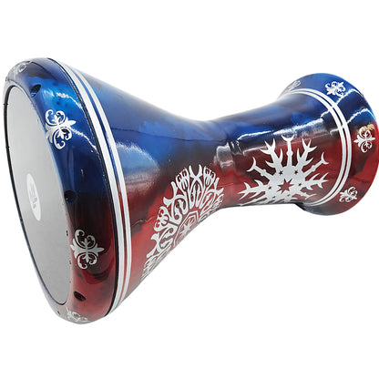 The 18''  Zaza Percussion Horizon - Egypt Style Darbuka Doumbek - The Blue Sunset