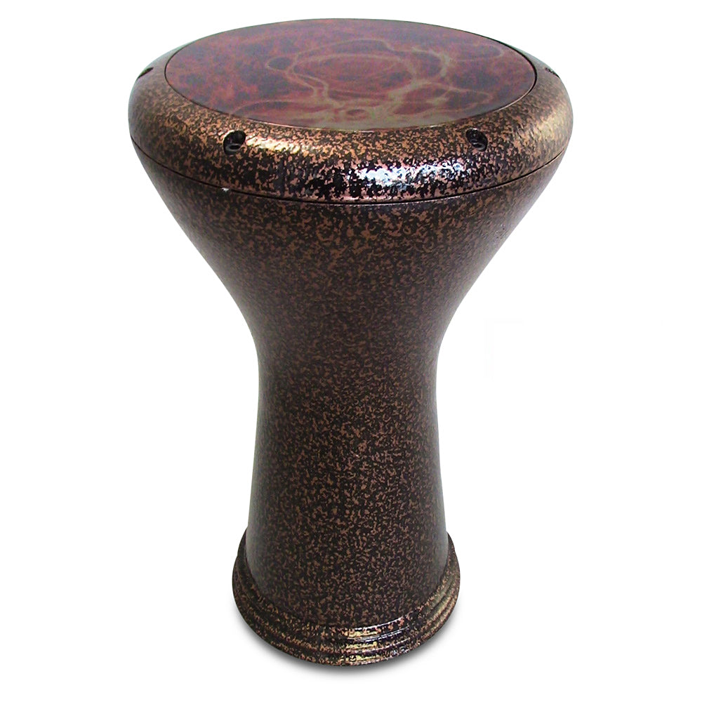 17.75" Copper Metal Gawharet El Fan Darbuka Doumbek With REMO 8.75" Skin Head