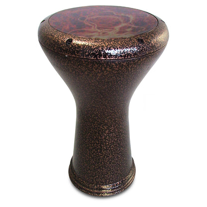 17.75" Copper Metal Gawharet El Fan Darbuka Doumbek With REMO 8.75" Skin Head