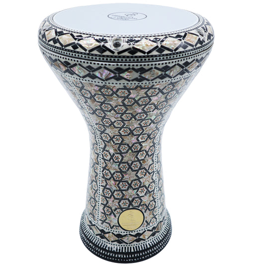 The Atlas Gawharet El Fan 17" Mother of Pearl Darbuka