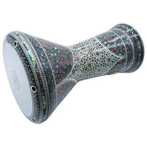 The Gienah NG 2.0 Sombaty Gawharet El Fan 18.5" Darbuka With Real Blue Mother of Pearl