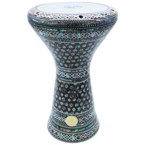 The 21'' Eta Sombaty XL Gawharet El Fan Darbuka With Real Blue Mother of Pearl