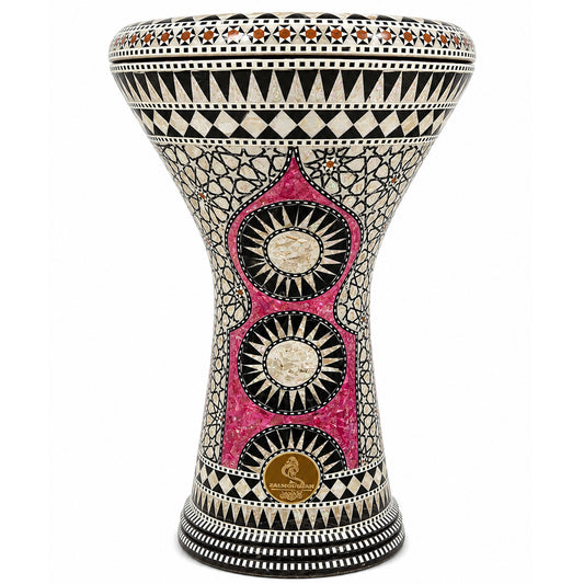 The 17'' Pink Acrux Gawharet El Fan Darbuka Doumbek