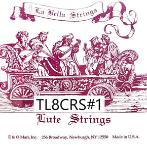 La Bella TL8CRS#1 8 Course Tenor Lute Course Tenor Lute, Full Set