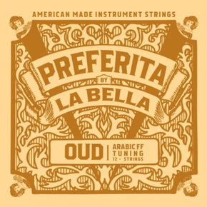 La Bella OU-PAC Preferita Oud String Set Arabic CC Tuning