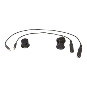 EnSoul Suction Pan Pickup G2, 12" & 18" Cables with 1/4 Female Jacks and a Suction Mount