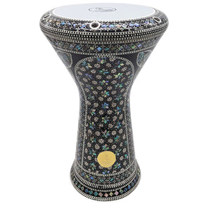 17.5'' NG2.0 Gemma Darbuka Doumbek With Green Mother of Pearl Gawharet El Fan