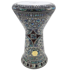 The Ophiuchus NG 2.0 Sombaty Gawharet El Fan 18.5" Darbuka With Real Blue Mother of Pearl