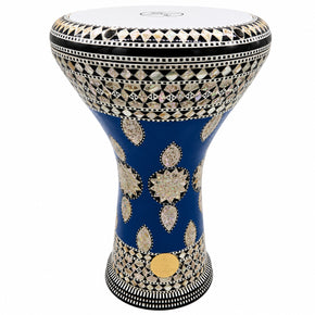 The Blue Stargazer Gawharet El Fan 17" Mother of Pearl Darbuka