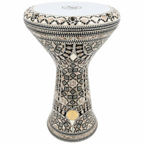 The 21''  Inquill Mother of Pearl Sombaty XL Gawharet El Fan Darbuka