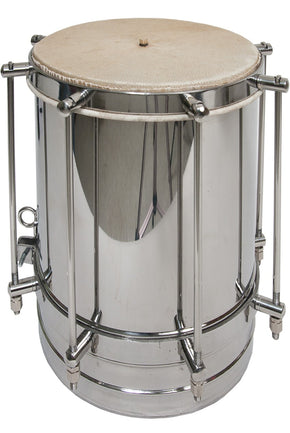 DOBANI 10.5-Inch Steel-Plated Brass Cuica with Goatskin Head