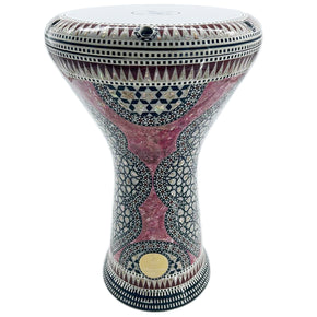The 17'' Pink Spider Egyptian Gawharet El Fan Darbuka Doumbek