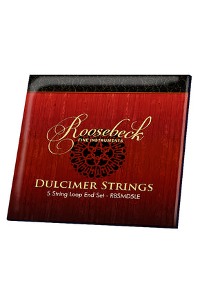 Roosebeck Mountain Dulcimer 5-String Set Loop Ends