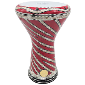 The Red Waves Gawharet El Fan 17" Mother of Pearl Darbuka