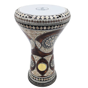 The Scorpius Gawharet El Fan 17" Mother of Pearl Darbuka