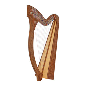 Roosebeck Minstrel 29 String Celtic Harp Chelby Levers Sheesham Vine