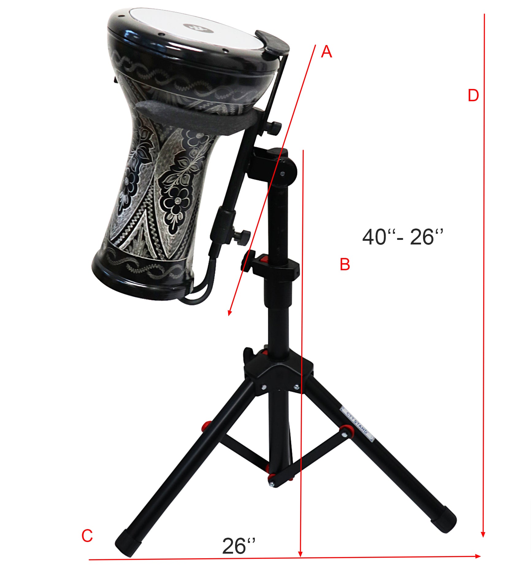 Oriental Pro Darbuka Dümbek Drum Cast Aluminum With Replacement Skin and Bag eBa Oriental Pro Darbuka Dümbek Drum Cast Aluminum With Replacement Skin and Bag eBa