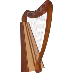 Roosebeck Caitlin 38 String Cross Strung Harp Chromatic w/ Tuning Tool