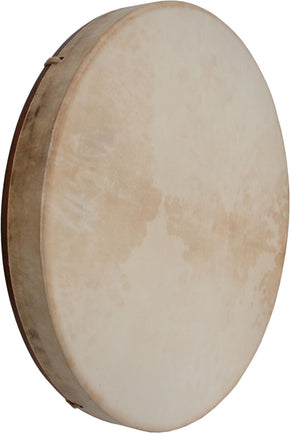 DOBANI 18-Inch Pretuned Goatskin Frame Drum with Red Cedar Frame and Beater