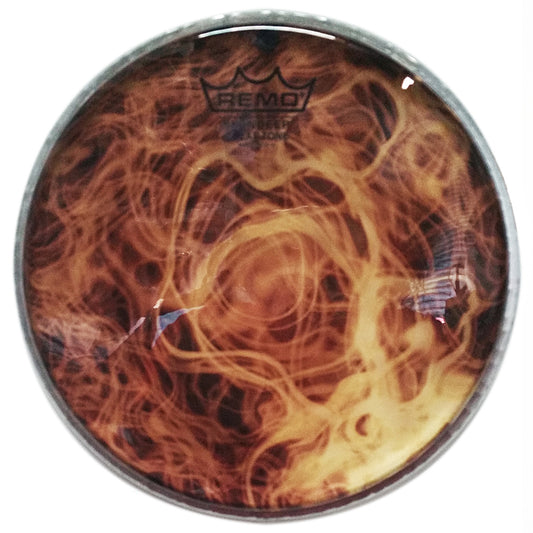 Remo SKYNDEEP Darbuka/Dumbek Head 8.75" Yellow Mist - For Classic Size Egyptian Darbuka/Dumbek