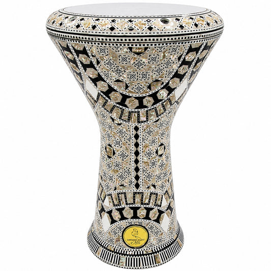The 17.5'' Black Gate New Generation 2.0 Gawharet El Fan Darbuka Doumbek