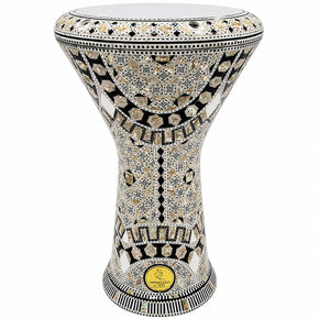 The 17.5'' Black Gate New Generation 2.0 Gawharet El Fan Darbuka Doumbek