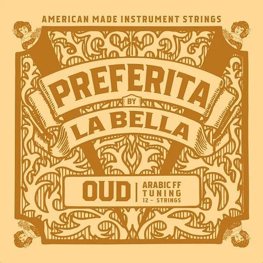 La Bella OU-PAF Preferita Oud String Set Arabic FF Tuning