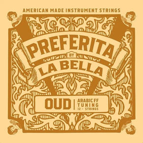 La Bella OU-PAF Preferita Oud String Set Arabic FF Tuning