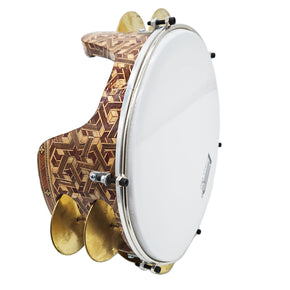 The 12'' Gawharet El Fan Professional Wood Mazhar (MAZ10)